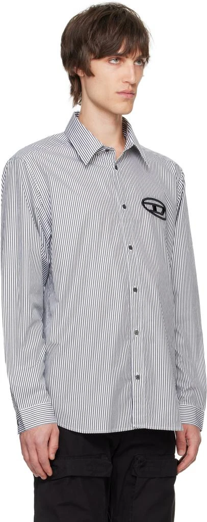Diesel Black & White S-Simply-E Shirt 2