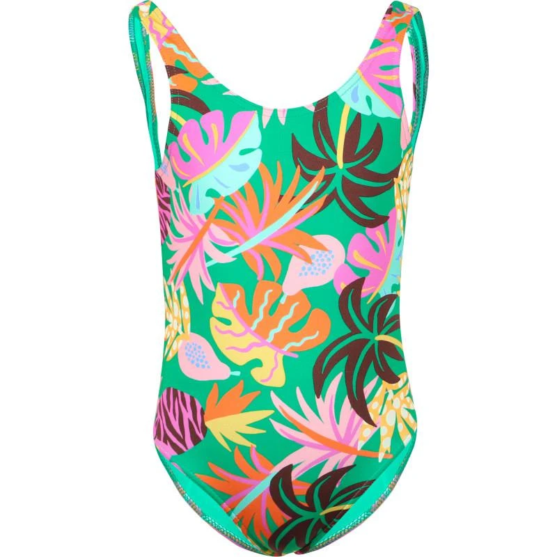 BANANA MOON Tropical print one piece swimsuit in green 1