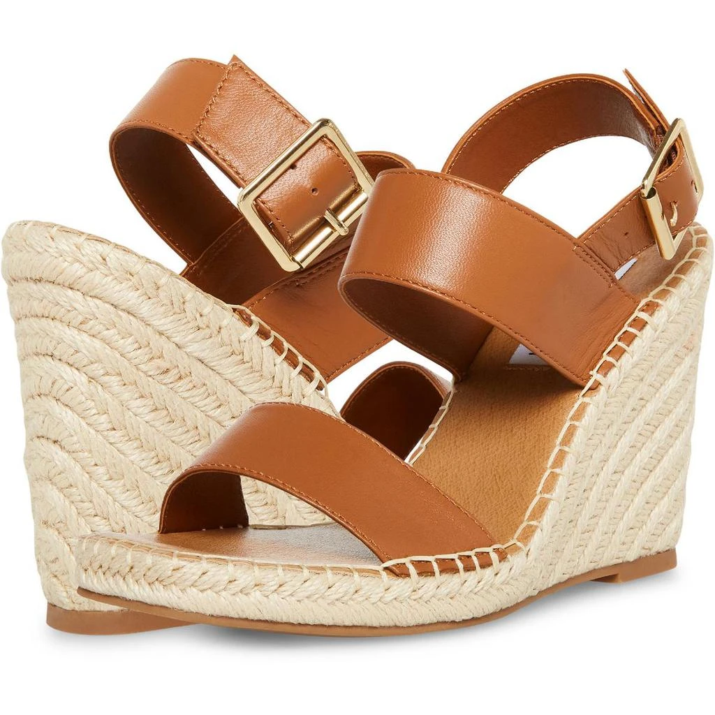 Steve Madden Uri Womens Buckle Espadrilles Wedge Heels 5