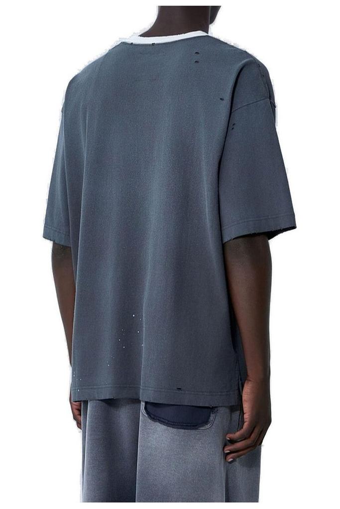 Maison MIHARA YASUHIRO Maison Mihara Yasuhiro Crewneck Distressed T-Shirt