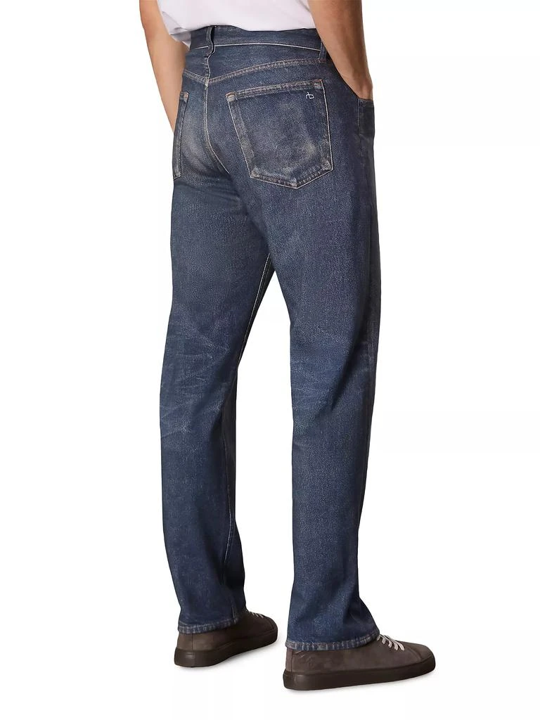 Rag & Bone Miramar Denim Straight-Leg Sweatpants 5