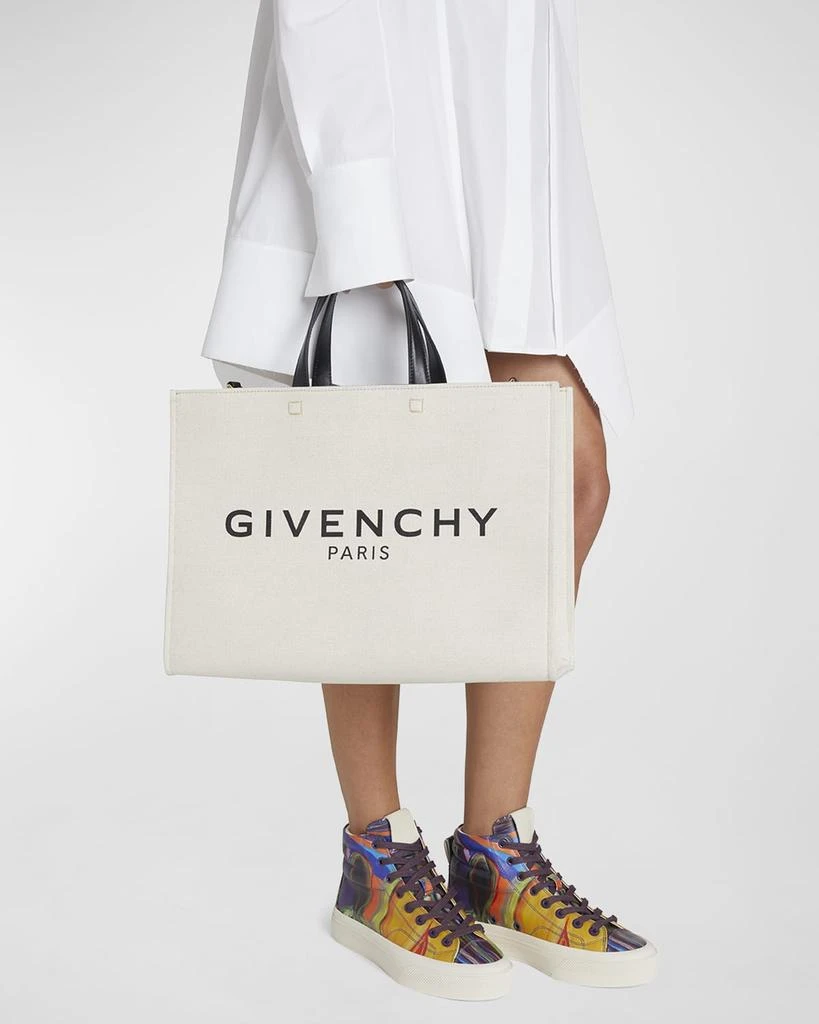 Givenchy G-Tote Medium Shopping Bag in Canvas 5