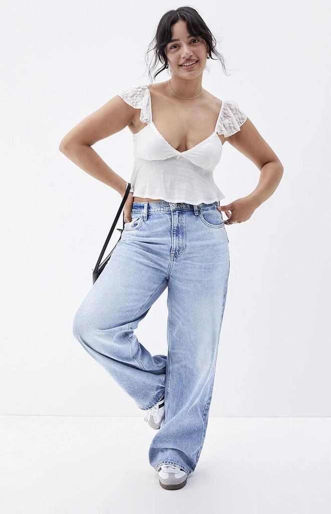 PacSun Cali Medium Indigo Baggy Boyfriend Jeans 2