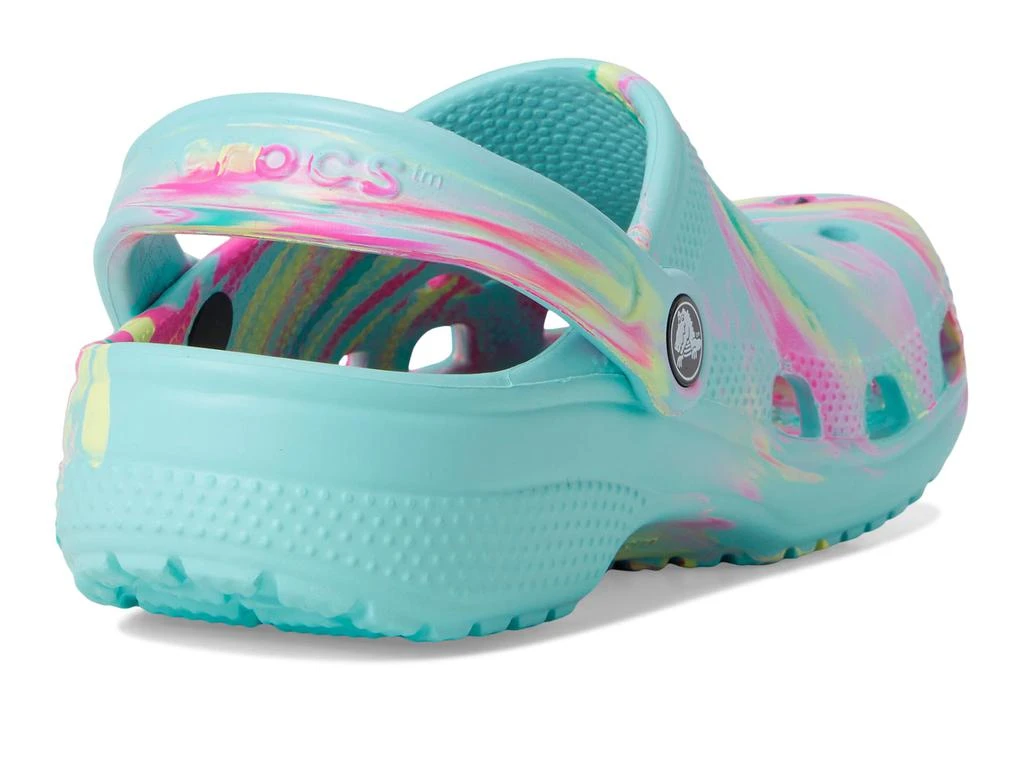 Crocs Classic Marbled Tie-Dye Clog (Little Kid/Big Kid) 5