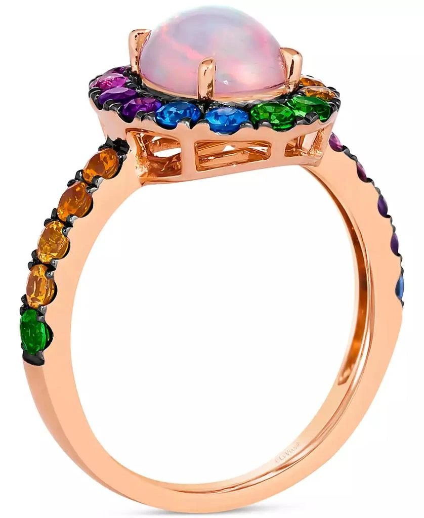 Le Vian Multi-Gemstone Halo Ring (2 ct. t.w.) in 14k Rose Gold 3