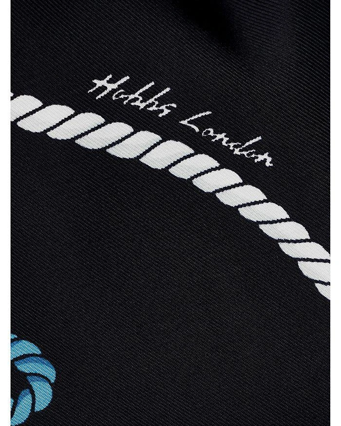 HOBBS LONDON Raya Rope Print Blouse 9