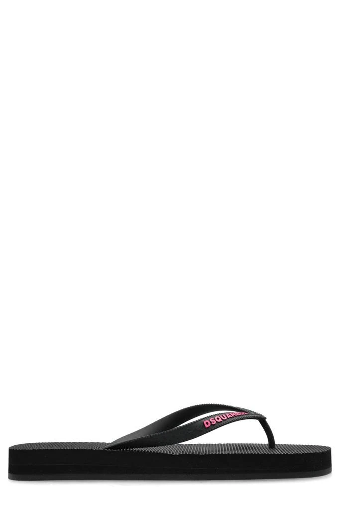 DSQUARED2 Dsquared2 Logo Detailed Flip Flops 1