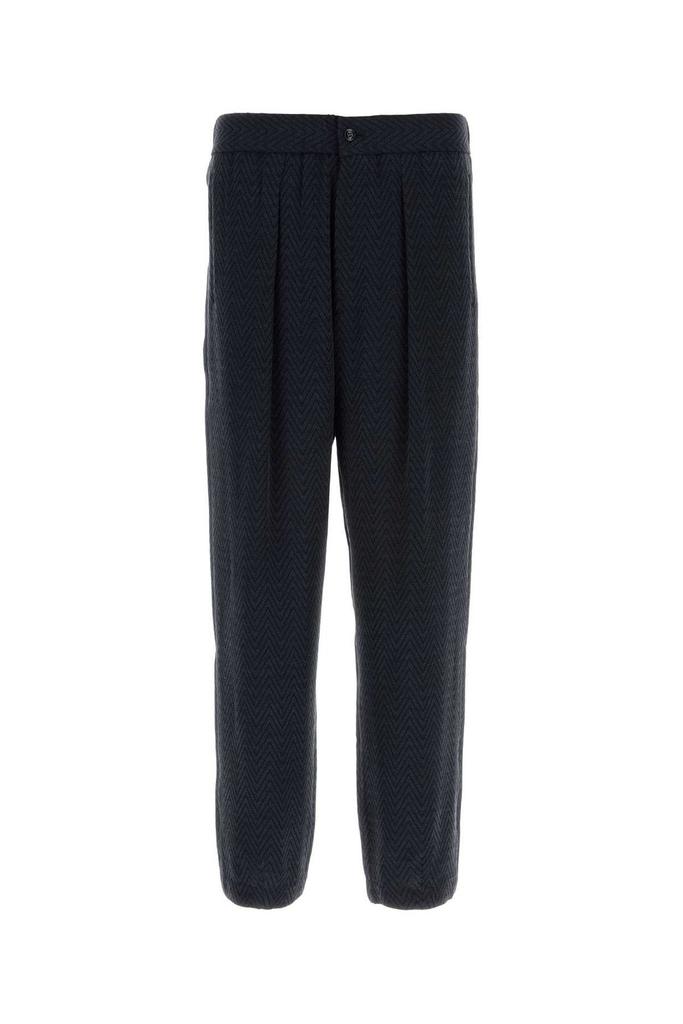 Giorgio Armani Giorgio Armani Pleat Detailed Tapered Pants