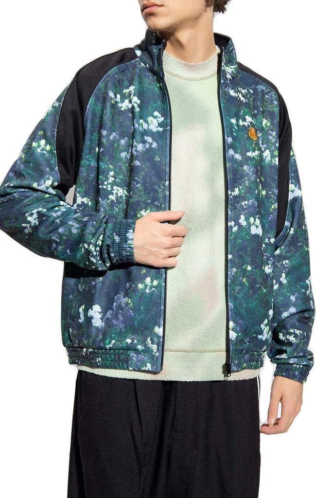 Kenzo Kenzo Logo Patch Zip-Up Jacket 2