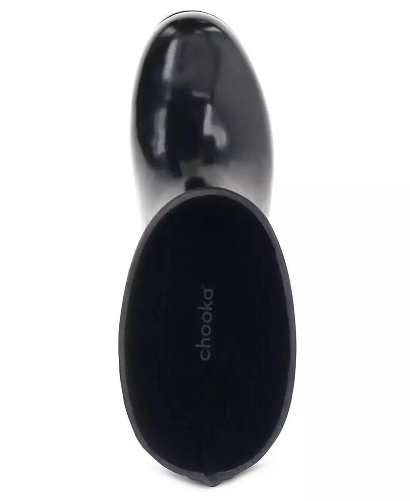 Chooka Women's Polished Mid Rain Boot 6