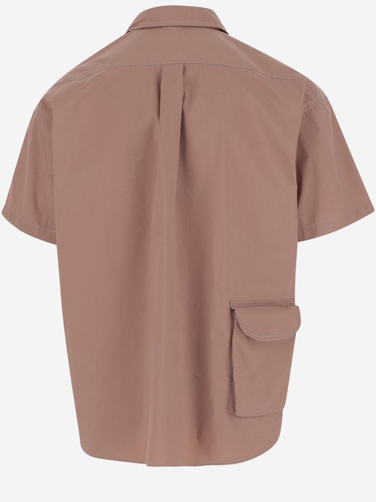 And Wander Short-Sleeved Multi-Pocket Shirt