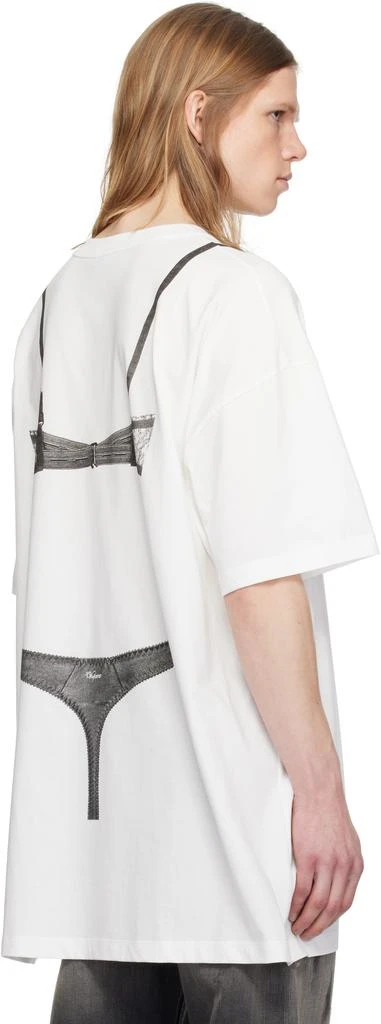 VAQUERA White Lingerie Tall T-shirt 3