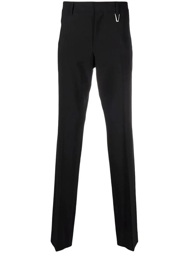 1017 ALYX 9SM slim-cut straight-leg trousers - men -  -  - Black 1