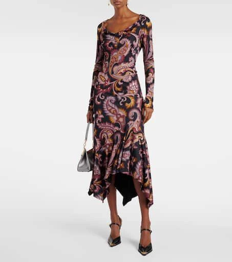 ETRO Paisley jersey top 2