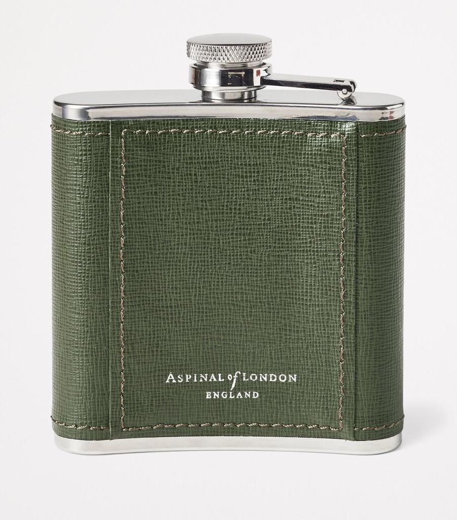 Aspinal of London Classic 5oz Leather Hip Flask