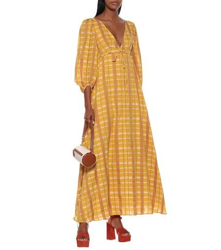 Staud Amaretti cotton-blend maxi dress 2