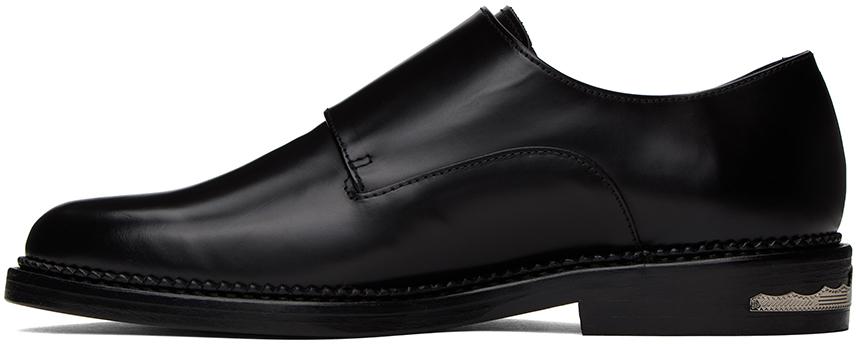 【TOGA VIRILIS】 AJ1388 - BLACK LEATHER Toga Virilis buckle-fastening Leather Loafers | Black | FARFETCH