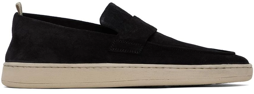 Officine Creative Black Herbie 001 Loafers 1