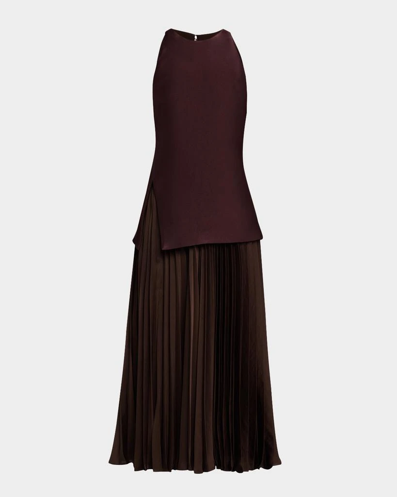 strapless open back dress A.L.C. Women's Moira Cutout Halter Dress - Black main image 0