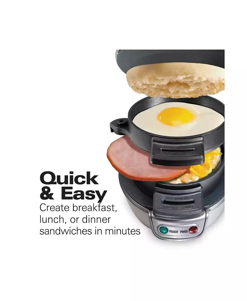 Hamilton Beach Breakfast Sandwich Maker - 25475 3
