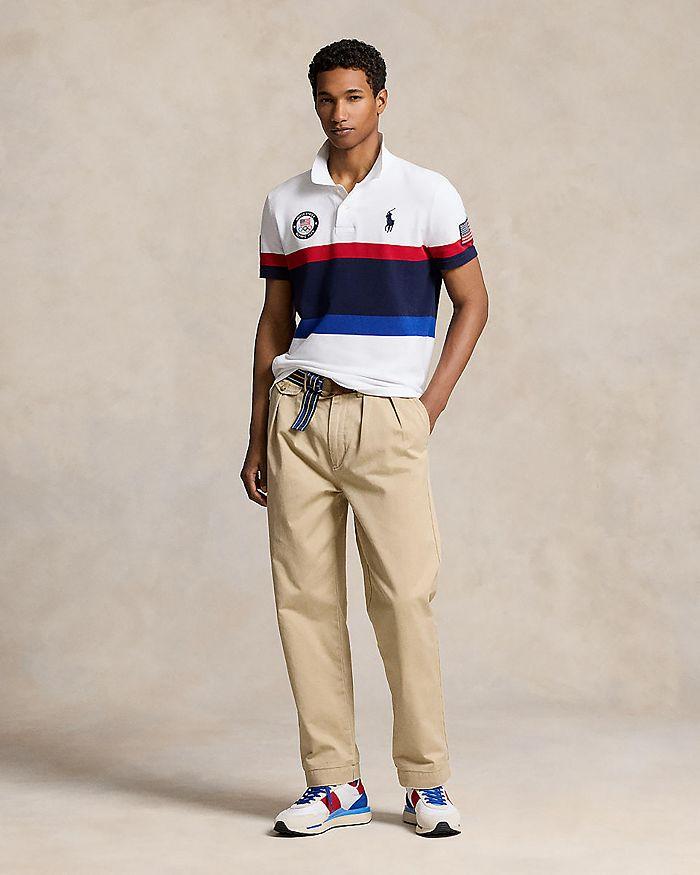 Polo Ralph Lauren Team USA Custom Slim Fit Polo Shirt