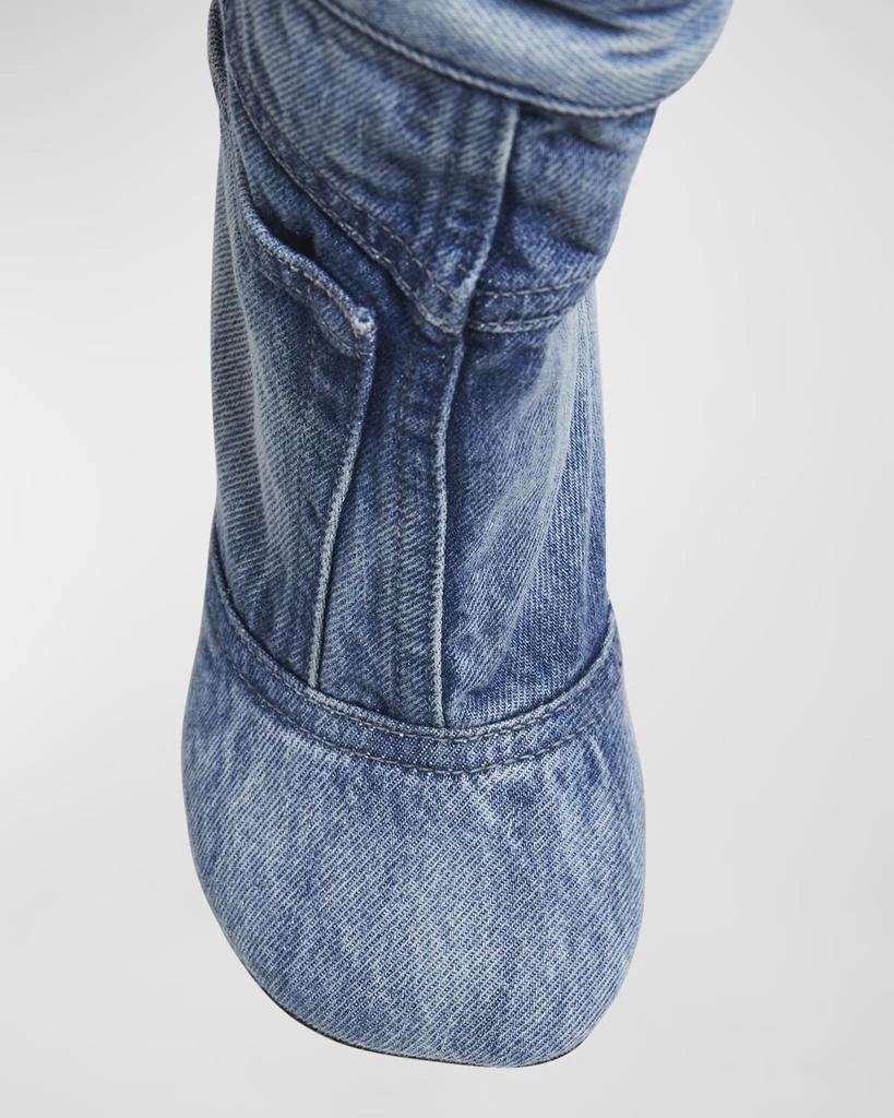 Loewe Toy Panta Denim Ankle Boots 5