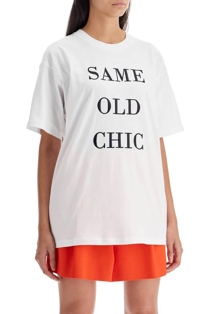 Moschino Women's "Oversized T-Shirt With Same Old 2