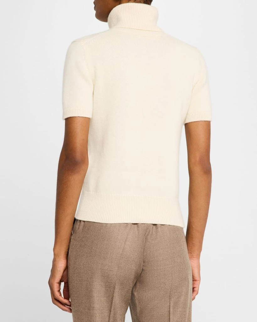 Loro Piana Jubilee Cable Baby Cashmere Turtleneck Sweater 3