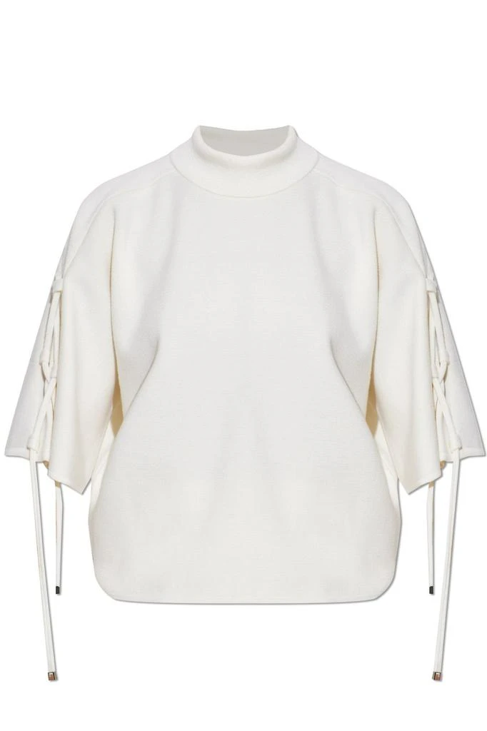 Max Mara Max Mara Bevanda Short-Sleeved Jumper from Cettire