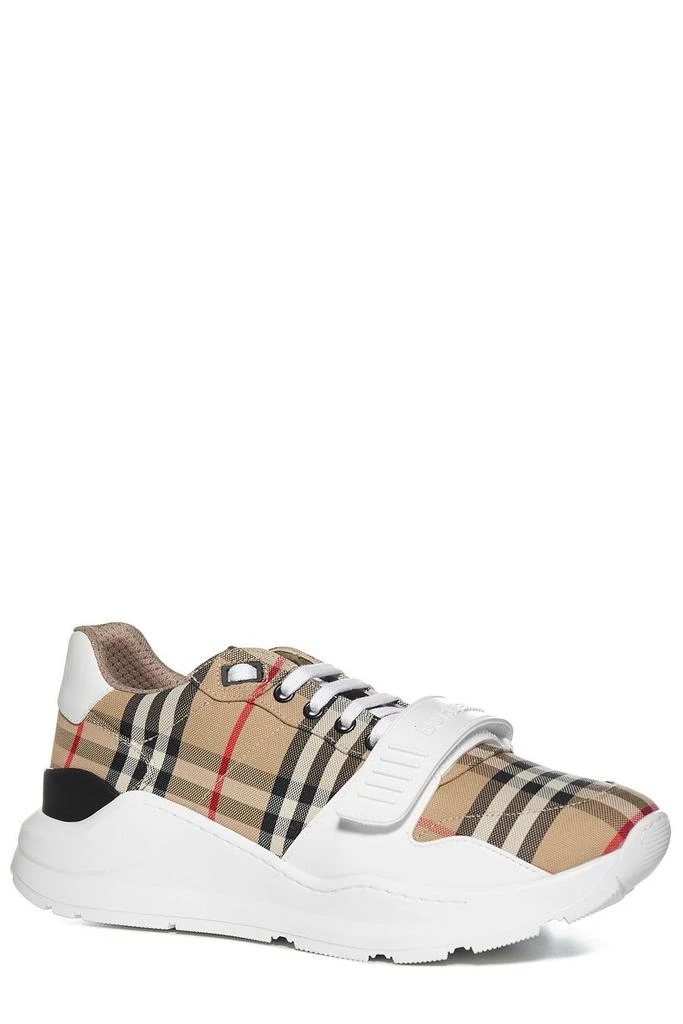 Burberry Burberry Checked Lace-Up Sneakers 2