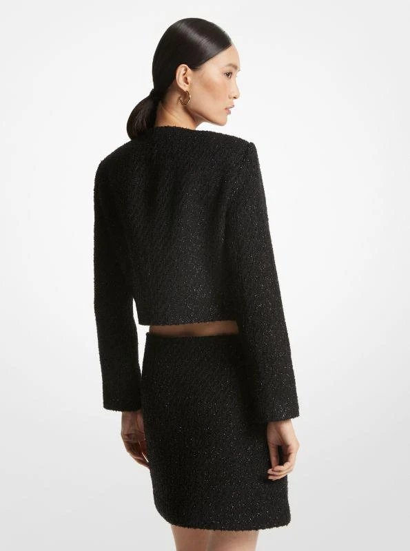 Michael Kors Metallic Tweed Jacket 2