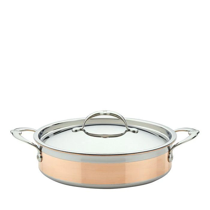Hestan CopperBond® 3.5-Quart Induction Copper Sauteuse Braiser with Lid
