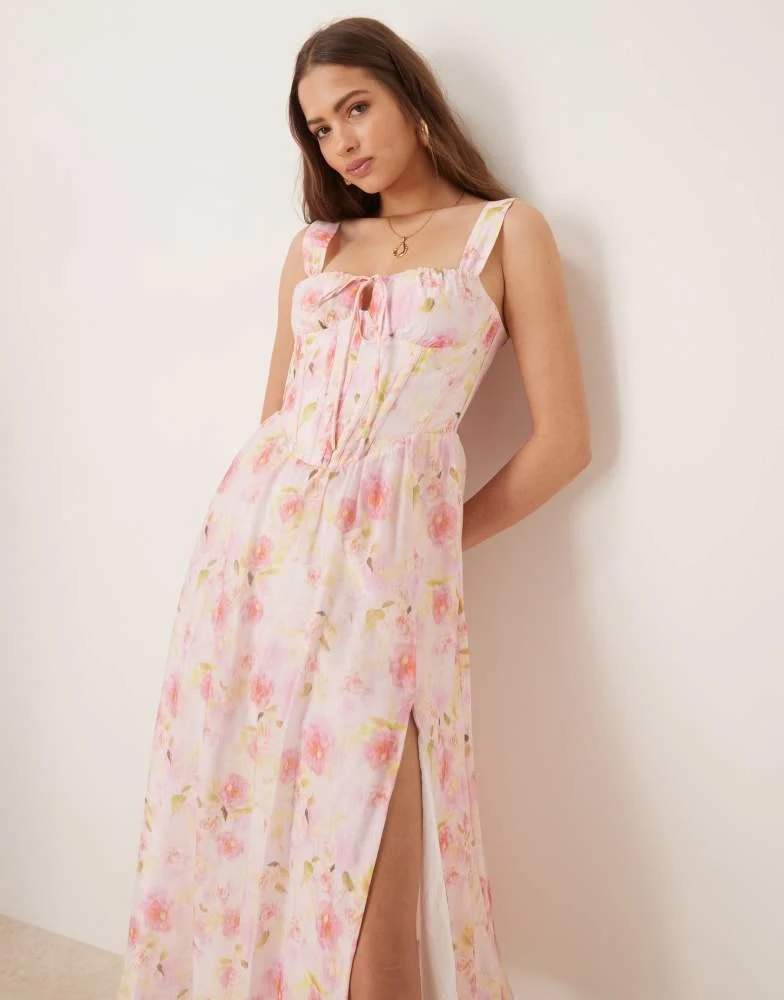 Bardot midi dress in pink floral  On Sale Now with Up to 50% Off |  Discover Exclusive Deals & Savings at BeyondStyle  Authentic Bardot  Home|women with Limited-Time Discounts, Free Shipping,