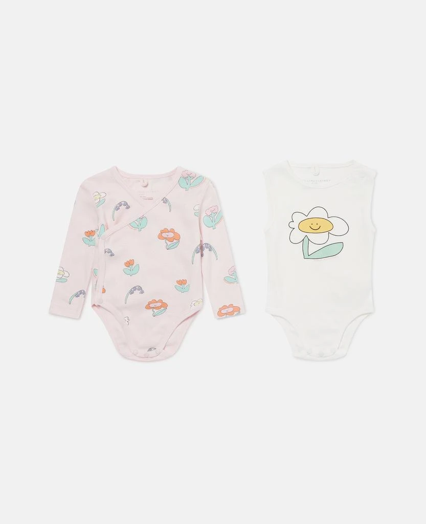 Stella McCartney Stella McCartney - Floral Print Romper Set, Pink, Size: 6m 1