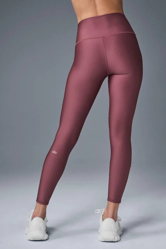 Alo Airlift Winter Warm High-Waist Legging - Burgundy Truffle 2