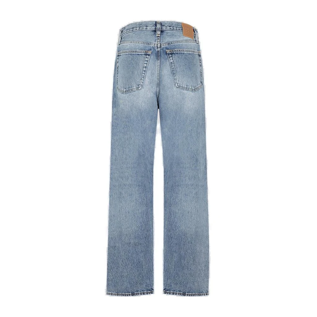 Totême Totême Logo Patch Straight Leg Jeans 2