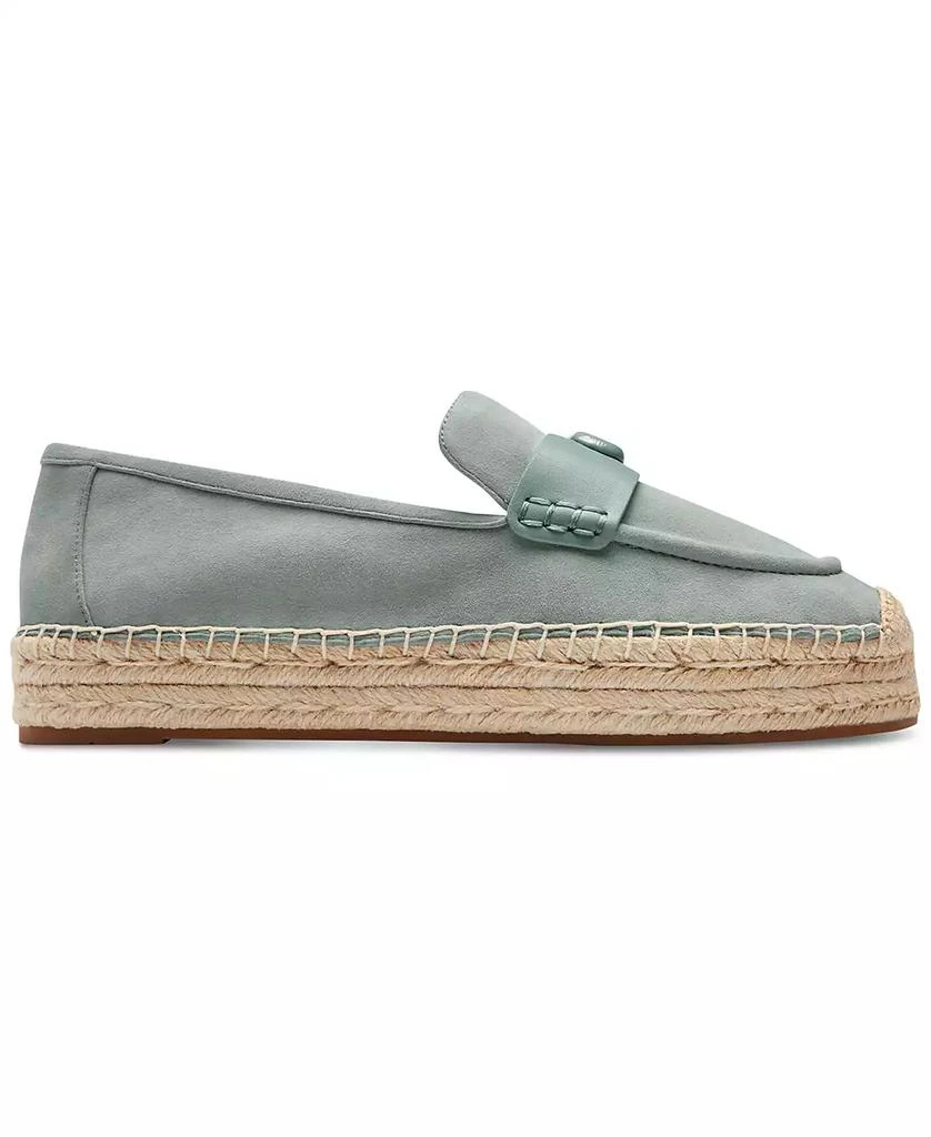 Coach Women's Camilla Logo Espadrille Flat Suede Loafers 2