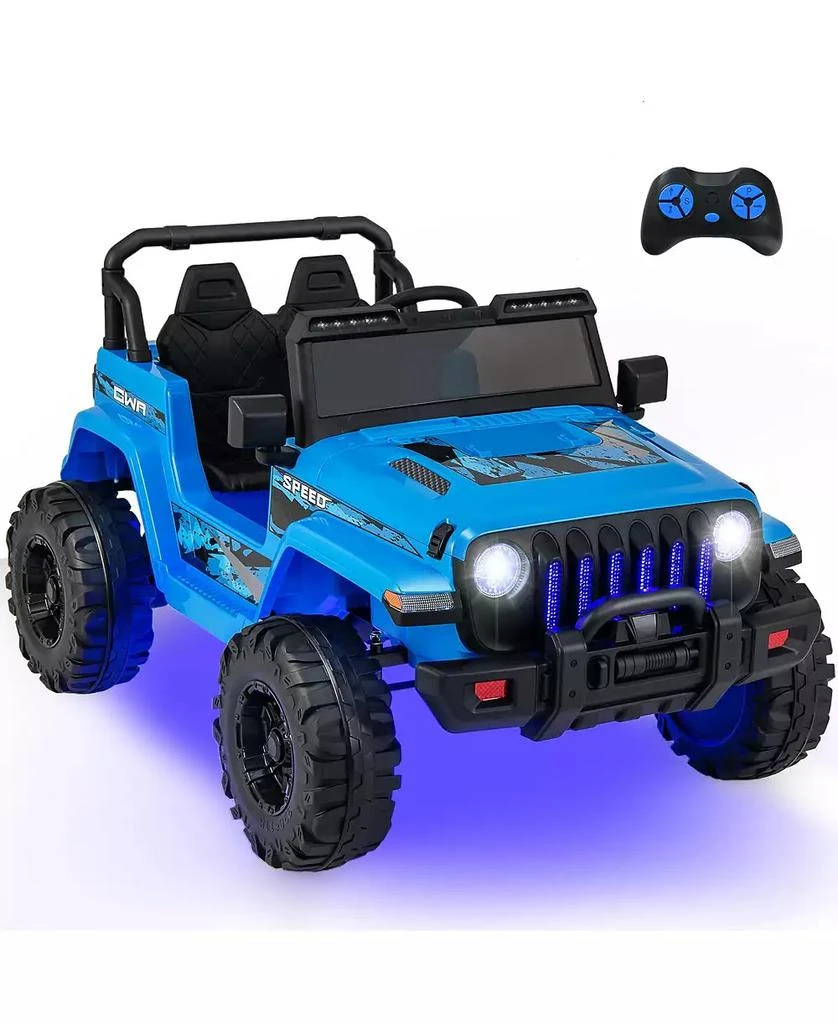 Mecale 12V Kids Ride-on Jeep Car with 2.4 G Remote Control