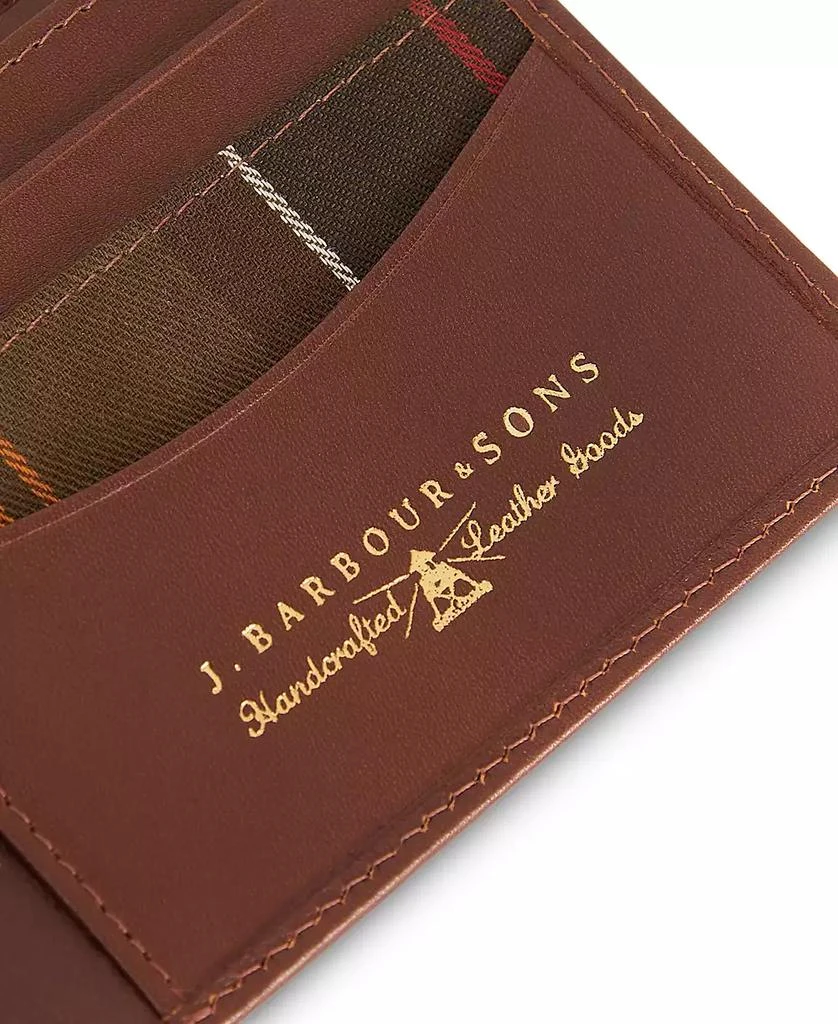 Barbour Men's Colwell Slimline Leather Billfold Wallet 5