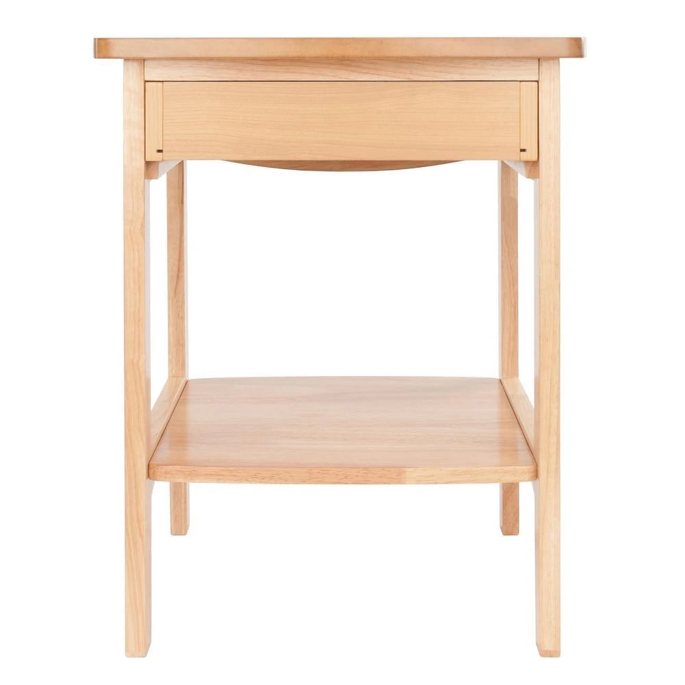 Winsome Wood Claire Accent Table Natural Finish 5