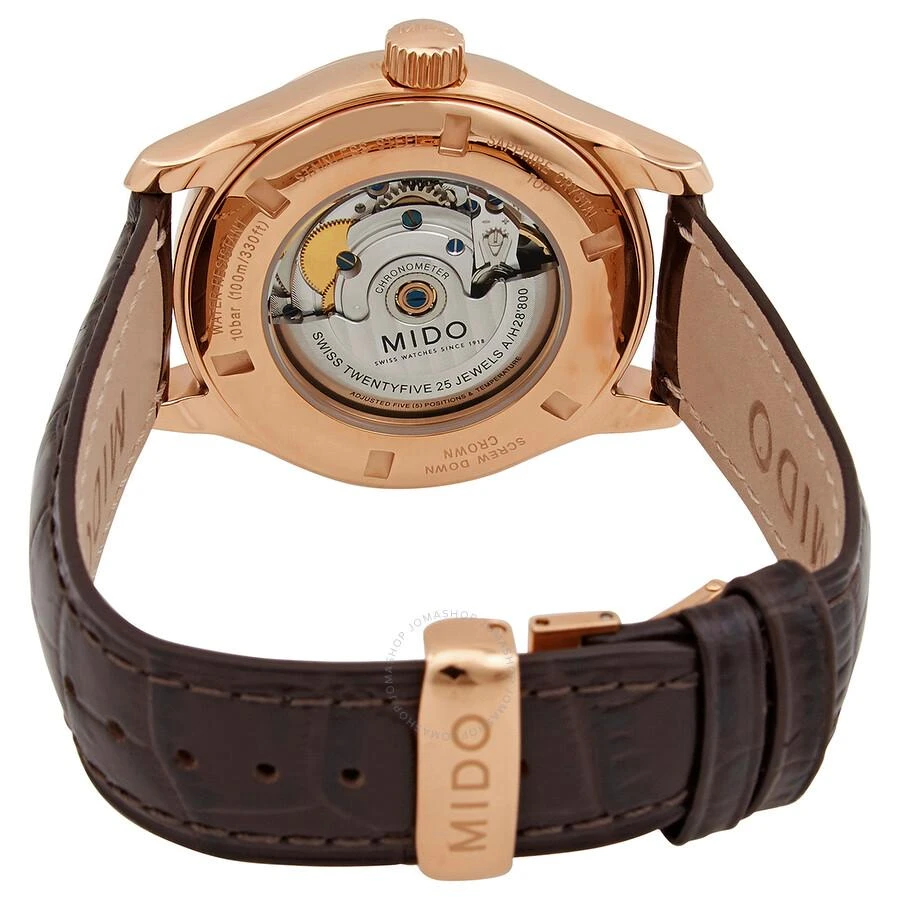 MIDO Belluna Automatic Brown Dial Men's Watch M0014313629112 3
