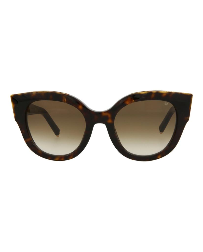 PHILIPP PLEIN キャットアイサンクラス 000WES0077PTE003N KUXU Philipp Plein Statement Pink Mirror Cat Eye Ladies