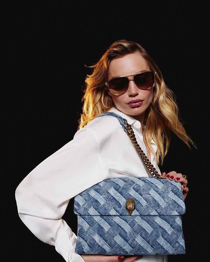 Kurt Geiger Kensington Medium Denim Crossbody