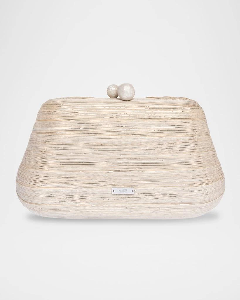 Rafe Rosie Tassel Twisted Clutch Bag 3