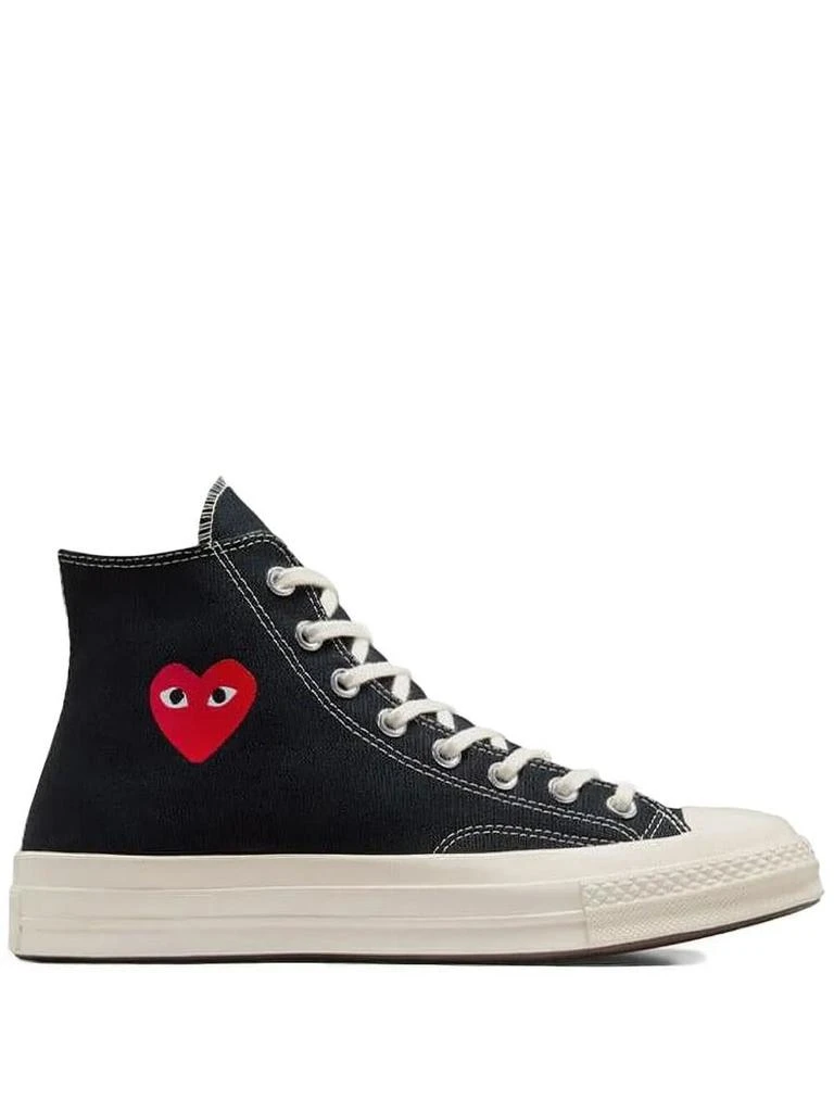 Comme des Garcons Comme Des Garçons Play "Chuck Taylor 70 Small Red Heart High Top" Sneakers. Shoes 1