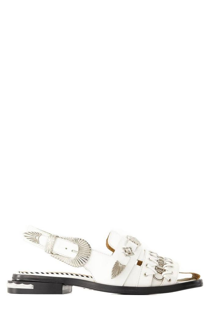 Toga Pulla Toga Pulla Buckled Slingback Sandals