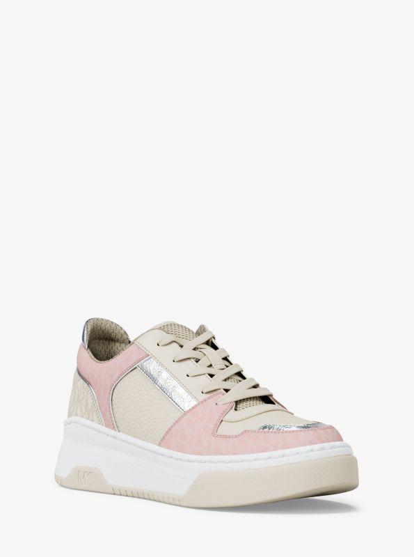 Michael Kors Lexi Mixed-Media Sneaker