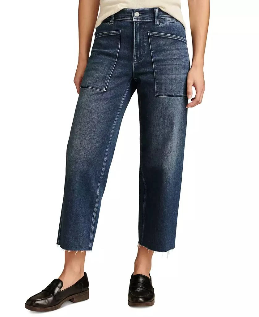 Lucky Brand Women's Lucky Legend Cropped Wide-Leg Jeans 1