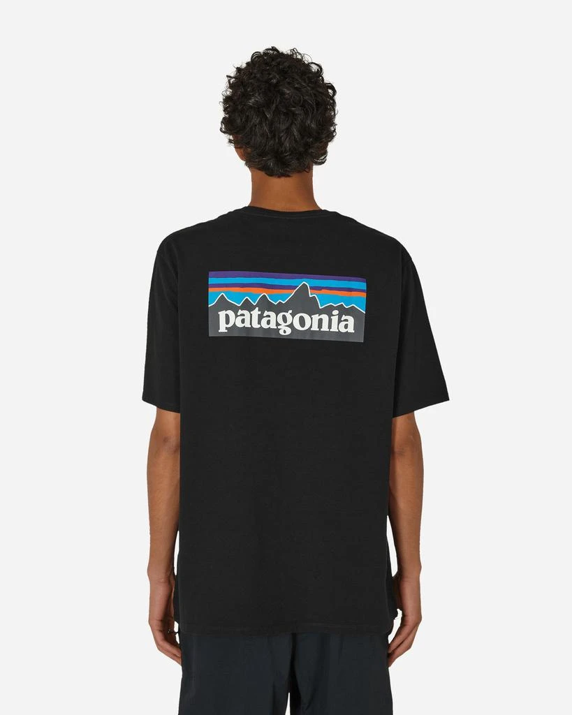 Patagonia P-6 Logo Responsibili T-Shirt Black 3