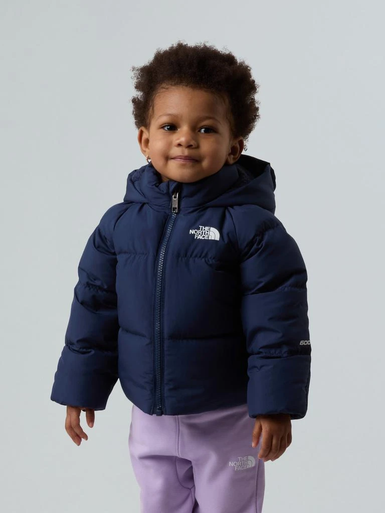 The North Face The North Face Baby North Down Fleece Lined Jacket in Navy 2